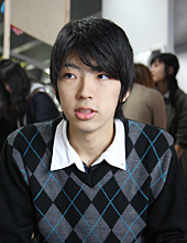 Mr. Haruki Kudoh, Chairperson of SPUTNIK & 2nd Year Student at the Faculty of Policy Studies