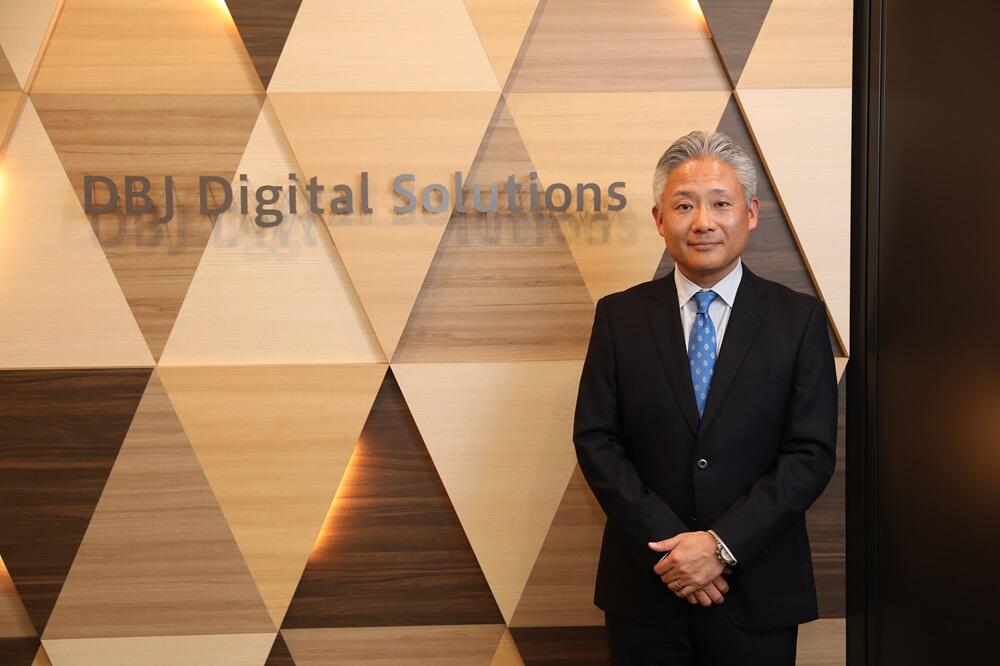 DBJデジタルソリューションの新崎恭史社長（2025年2月）