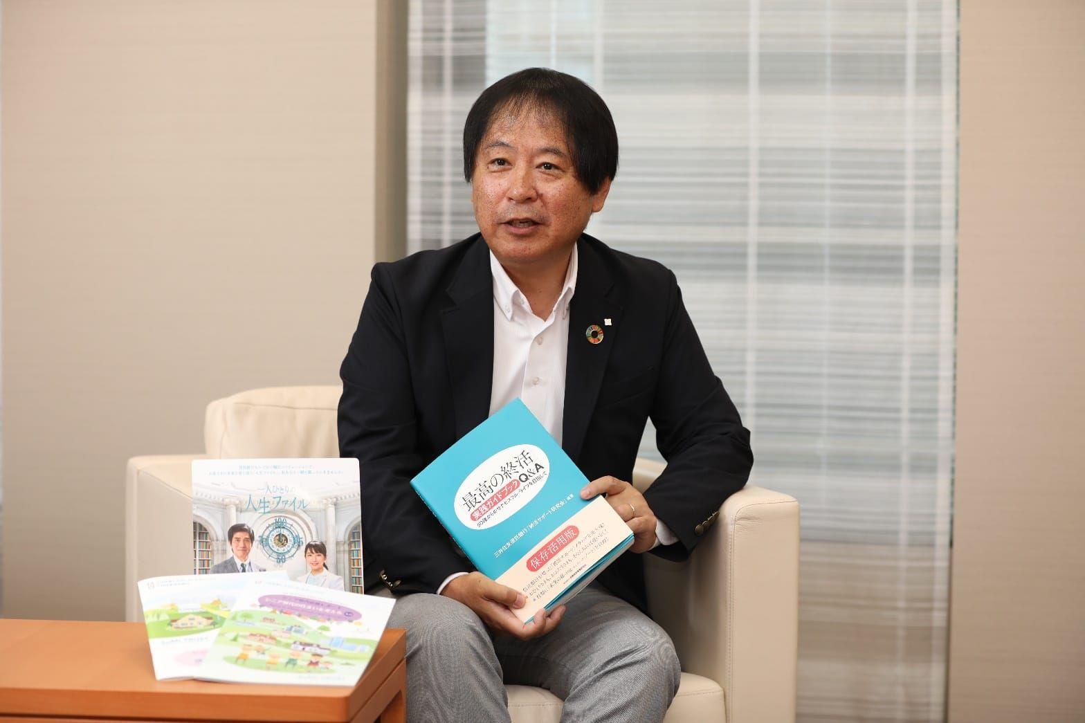 人生100年応援部長の高橋治彦さん