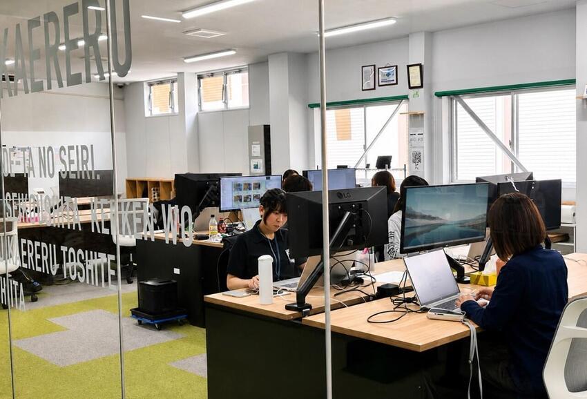 カエレル事業を担っている本社オフィス