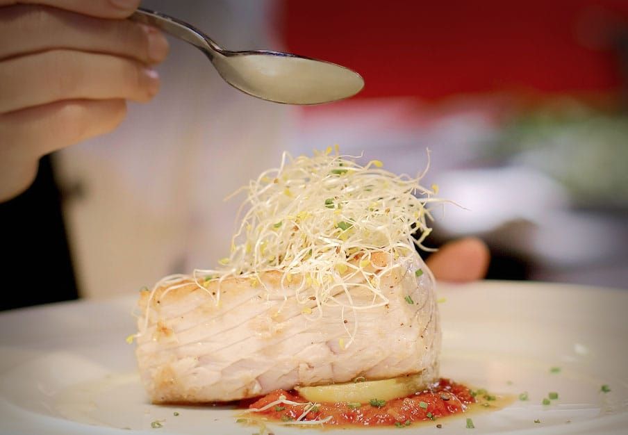 スペイン料理の一皿
